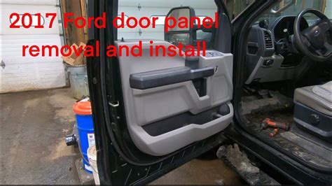 ford   super duty door panel removal youtube