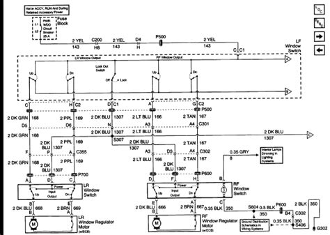 pontiac grand prix window switch wiring diagrams justanswer