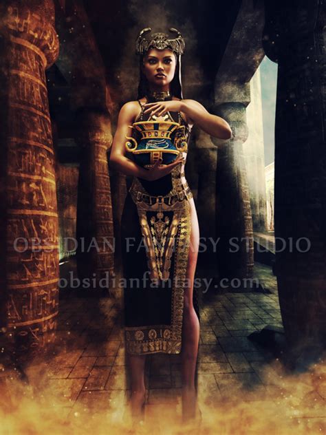 Egyptian Priestess By Obsidianfantasyart On Deviantart