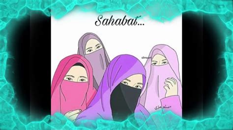 gambar kartun muslimah bercadar youtube