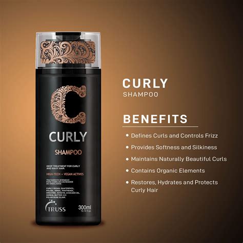 Hairbrushy Truss Curly Shampoo For Curly Or Wavy Hair And Frizz Control
