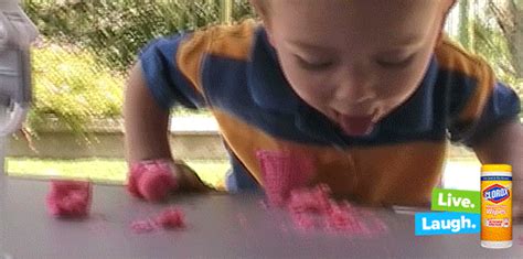 ice cream spill by clorox find and share on giphy
