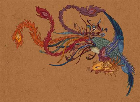 phoenix bird   feng huang son  china