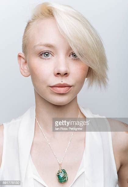 Blonde Shaved Head Photos And Premium High Res Pictures Getty Images