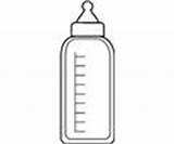 Bottle Baby Coloring Pages Printable Search sketch template