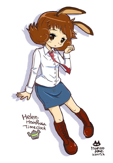 Helen H B Tymlock Yep The Brown Rabbit Girl Oc Of Mine February