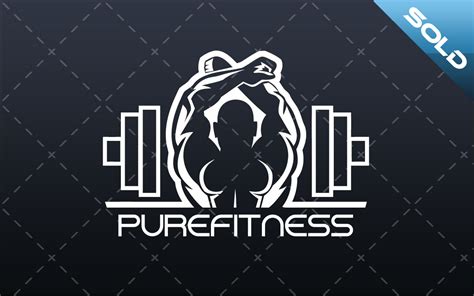 fitness gym logo  sale lobotz