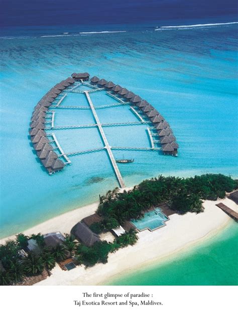 taj exotica resort spa  transfer  dinner promo maldives