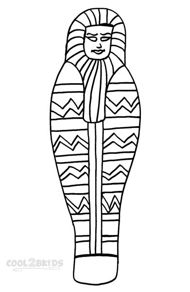 printable mummy coloring pages  kids coolbkids