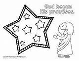 Promises Promise Activities Christianpreschoolprintables Hanger sketch template
