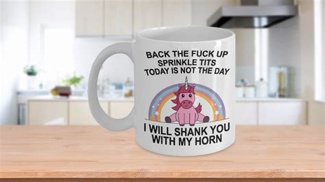 unicorn back the fuck up sprinkle tits today is not the day i will