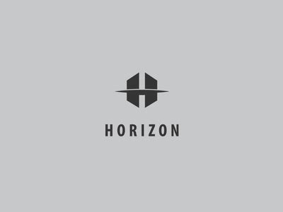 horizon logo design  nish dilhara dribbble