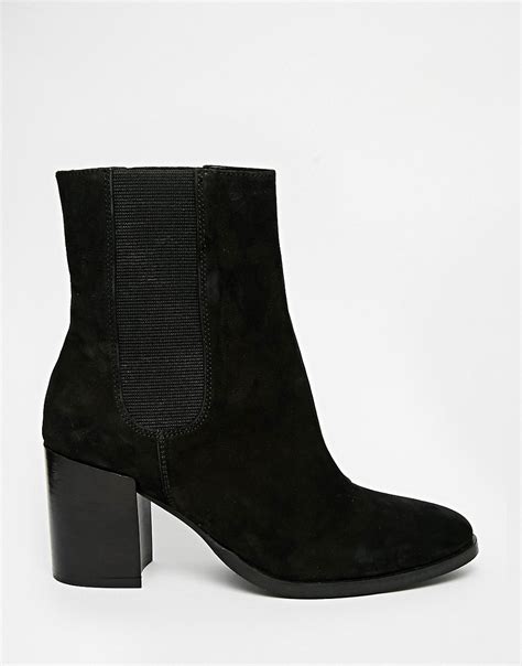asos asos randall leather chelsea ankle boots  asos