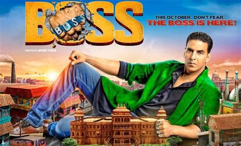 Akshay Kumars Boss Movie First Look Posters Go Cinemas