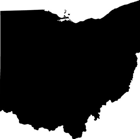 ohio state outline clipart