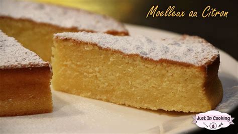 Recette De Gâteau Moelleux Au Citron Youtube