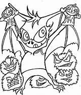 Bat Halloween Vampiros Bats Creator Coloringhome Ecoloring sketch template