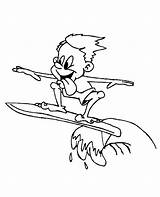 Coloring Pages Kids Myrtle Beach Surfing Color Vacation Fun sketch template
