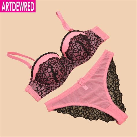 artdewred french high end sexy hollow out pants temptation lace bra set