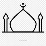 Mosque Pinclipart Aqsa Webstockreview sketch template