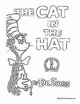 Coloring Hat Cat Pages Worksheets Grade Seuss Dr Third Read Across America Grammar Printable School Back Color Second Teaching Fun sketch template