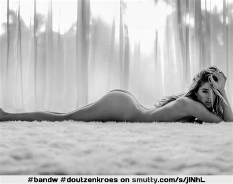 doutzenkroes ass model victoriassecret blackandwhite