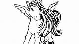 Flying Coloring Unicorn Pages Horse Kids Printable Color Colouring Getdrawings Getcolorings Print Fantasy Colorings sketch template