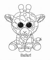 Beanie Coloring Pages Ty Boo Print sketch template