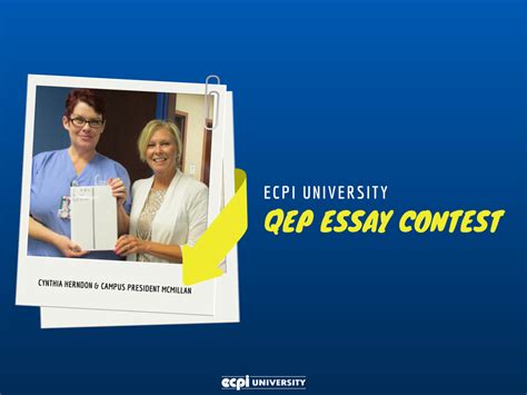 ecpi university qep essay contest puts focus  information literacy
