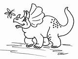 Coloring Glider Sugar Triceratops Getcolorings Pages Getdrawings sketch template