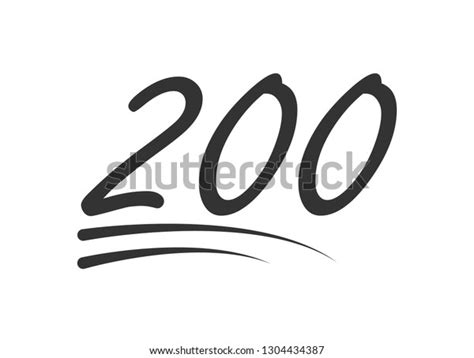 number vector icon symbol stock vector royalty