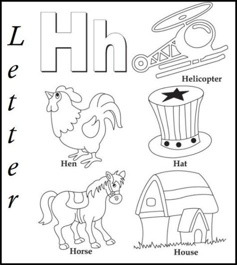 letter  coloring sheet  kids alphabet coloring pages preschool