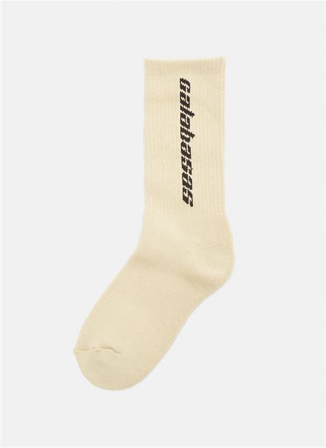 yeezy calabasas socks  pack  black ln cc