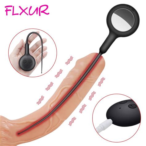 Fxlur 10 Mode Urethral Vibrator Catheter Penis Plug