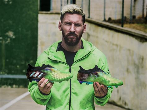 hands   pair  messi  soccer cleats
