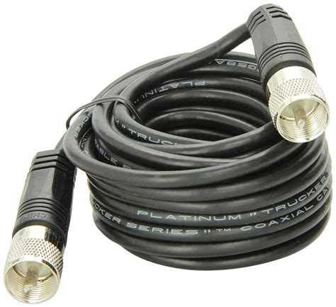 rg au coaxial cable  pl  connectors antenna coax cable  ship ebay