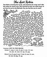 Pages Maze Activity Kids Spring Sheet Coloring Challenging Los Mazes sketch template