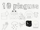 Plagues Passover Plague sketch template