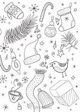 Christmas Doodle Card Printable Cards Doodles Premium Version Clip sketch template