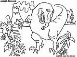 Animals Prehistoric Coloring Popular sketch template