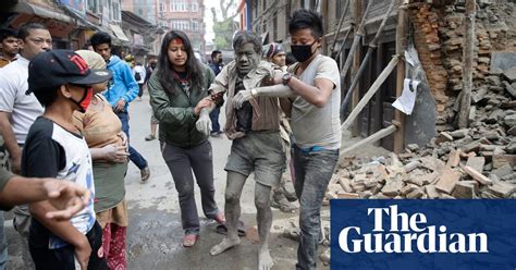 earthquake in nepal in pictures world news the guardian