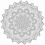Coloring Pages Printable Extreme Getcolorings Mandalas Color sketch template