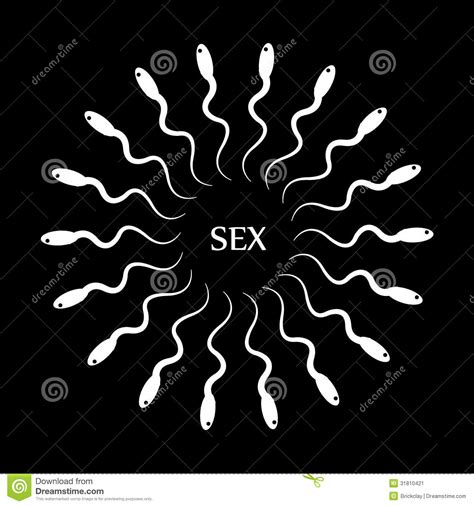 Sex With Sperm Ii Stock Illustration Illustration Of Overlaid 31810421