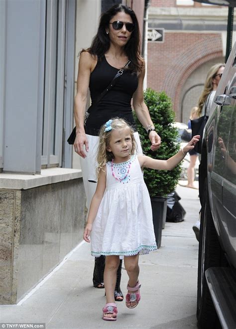 bethenny frankel squeezes into 4 year old daughter s pyjamas daily