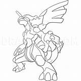 Zekrom Pokemon Dragoart sketch template