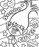 Trolls Coloring Pages Trollz Disney Printable Troll Cute Party Color Getdrawings Getcolorings Print Coloringpagesonly sketch template