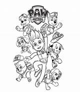 Patrol Paw Ryder Patrulha Canina Pat Patrouille Colorear Colouring Patrulla Pow Zum Print Nlp Azcoloring Zuma sketch template