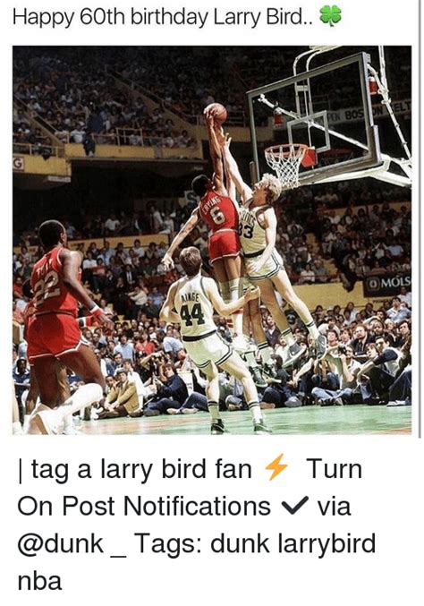 Happy 60th Birthday Larry Bird Arge O Mols Tag A Larry Bird Fan ⚡️