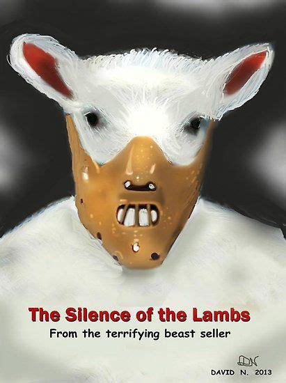 Silence Of The Lamb S Poster By Nornberg77 Lamb Funny Posters Silence