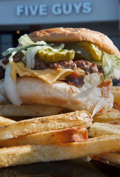 fast food burger comparison josh ozersky five guys burger review